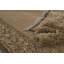 Auckland Solid Color Hand Loomed Shag Wool Area Rug in Brown-1030614565