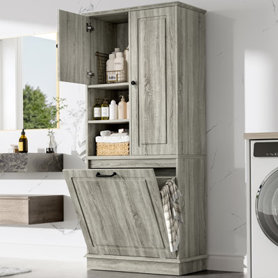 Armoire de salle de bain autoportante 67,7 po Barton