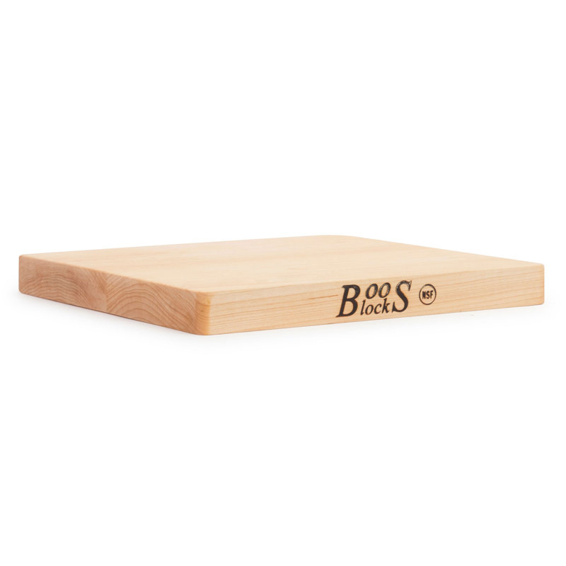 John Boos Maple Wood Chop N Slice Reversible Cutting Board, 10" x 10"
