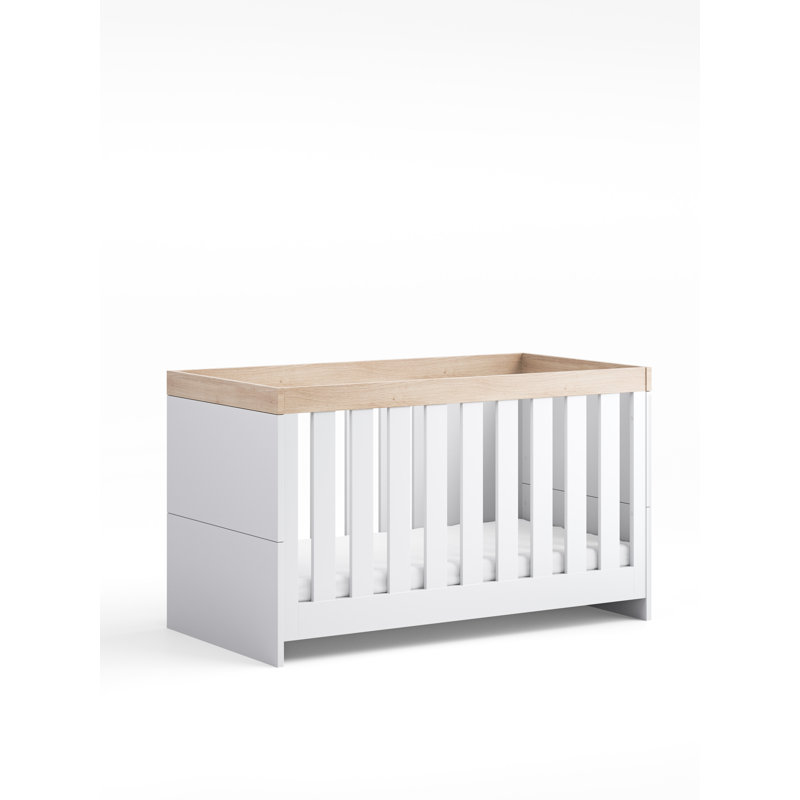 Burlington Cot Bed, White/Oak
