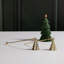 Bougie de Noël en forme d'arbre de Noël-957074643