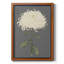 Toile encadrée «Dramatic Ivory Mums II» de qualité supérieure - prête à être accrochée-45487033