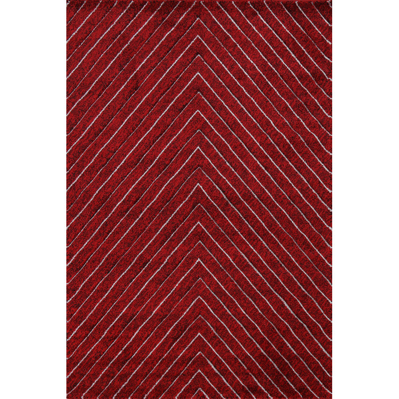 Tapis rouge Dalyn, Rectangle 6 pi 7 po x 9 pi 6 po