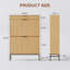 10 Pair Shoe Storage Cabinet
