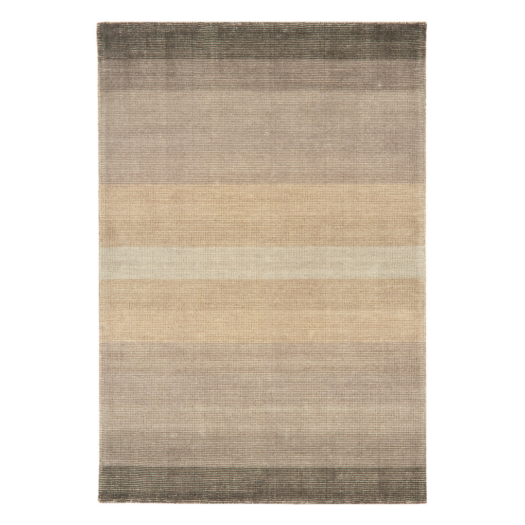 Sotira Handwoven Wool and Cotton Taupe Rug