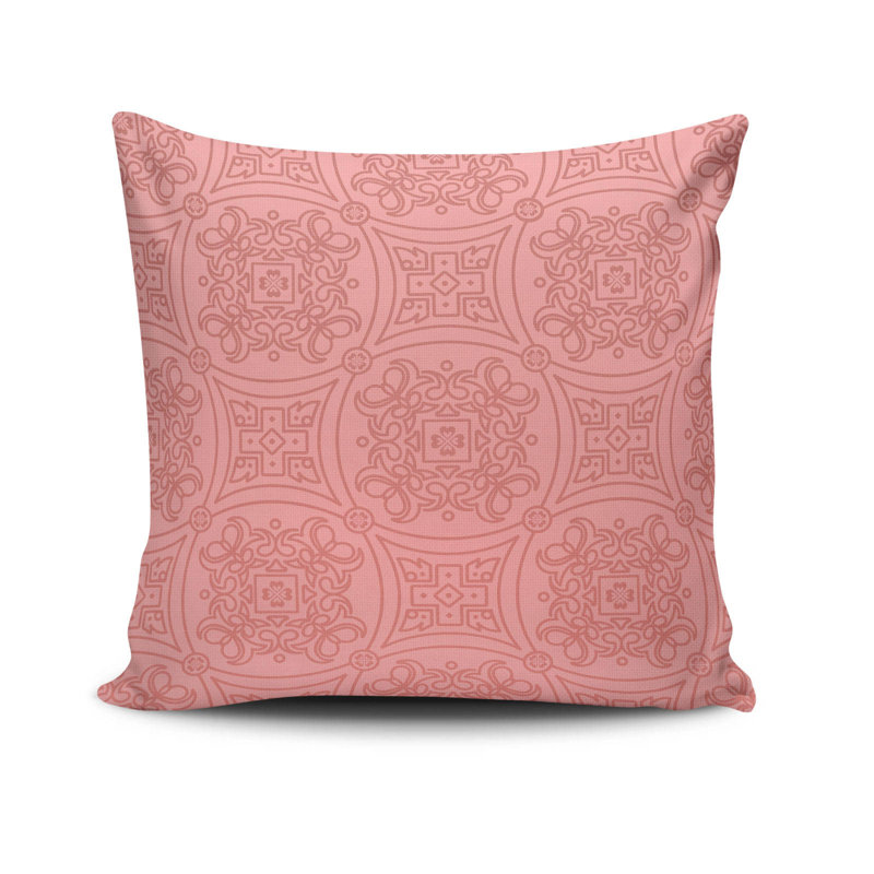 Housse de coussin décorative, 17 x 17 pouces, 50% coton / 50% polyester | Lavable à la machine à 104 ° F, repassable, fermeture à glissière dissimulée | Parfait pour le salon, la chambre à coucher et la décoration intérieure élégante