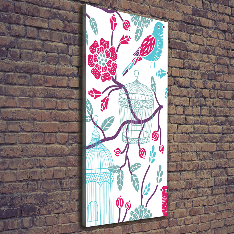 Bird Cages - Wrapped Canvas Print