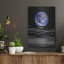 «Earth from Moon», art mural en métal-1810877172