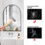 Lilaram Arched Metal Framed Wall Mirror Bathroom Mirror-965541301-965541302