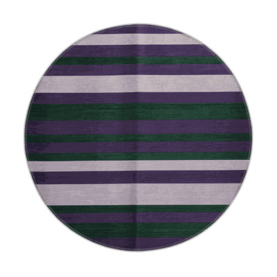 Tapis intérieur / extérieur mauve HorizontalStripes