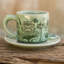 Celadon Handmade Ceramic Espresso Cup