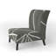 Fauteuil de chambre rembourré transitionnel Minimalist II