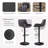 Febe Swivel Adjustable Height Bar Stool-1426290366