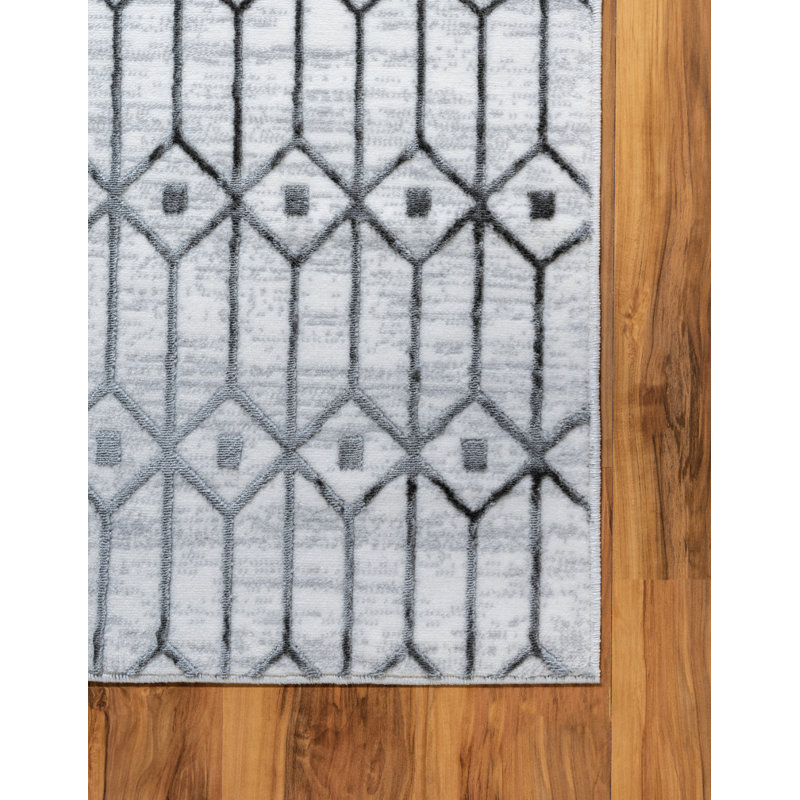 Rowena Geometric Indoor Rug, Round 8'