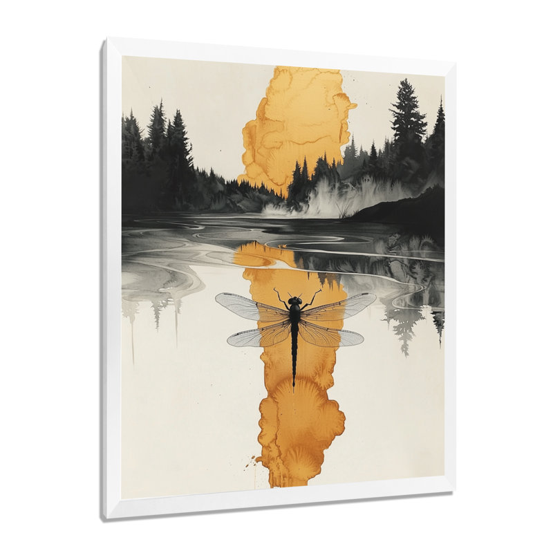 Pana - Animals Canvas Wall Art, H 32 po x l 24 po, Reproduction encadrée d'une seule photo, Blanc