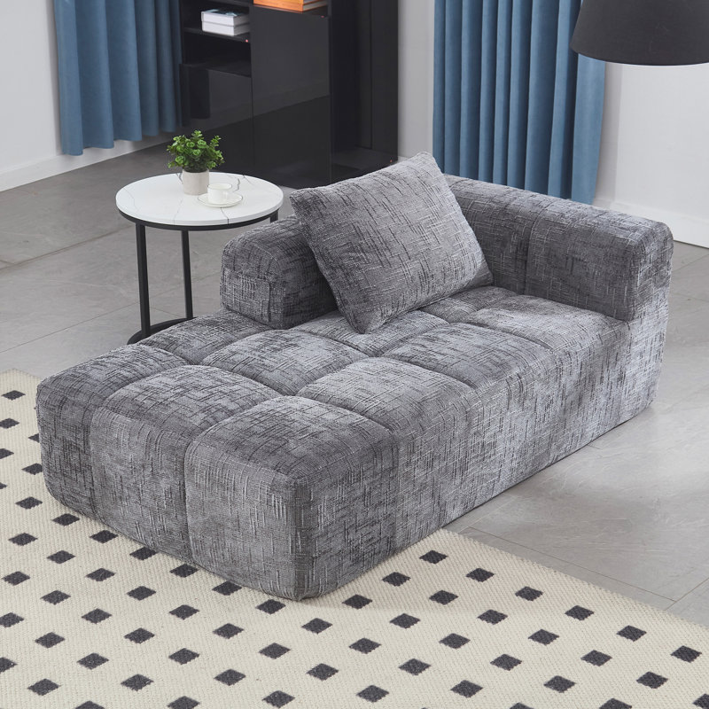 Canapé en chenille United We Win, Gris