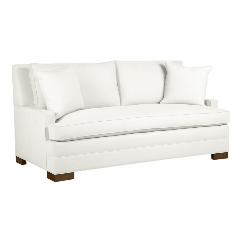 Riverside 74.5" Sleep Sofa, Havana, Kempsey Sheepskin Polyester Blend