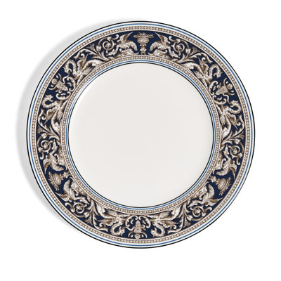 Florentine Navy 10.7in Plate