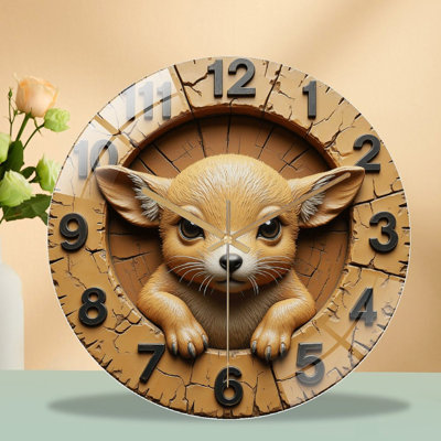 Horloge murale rétro 12 po