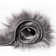 Gray Novelty Faux Sheepskin Fur Shag Area Rug