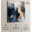 Toile bleu marine beige II par Art Remedy-113214228-113214220