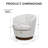 Boucle Swivel Barrel Accent Chair with Wood Base, Fully Assembled-441145631