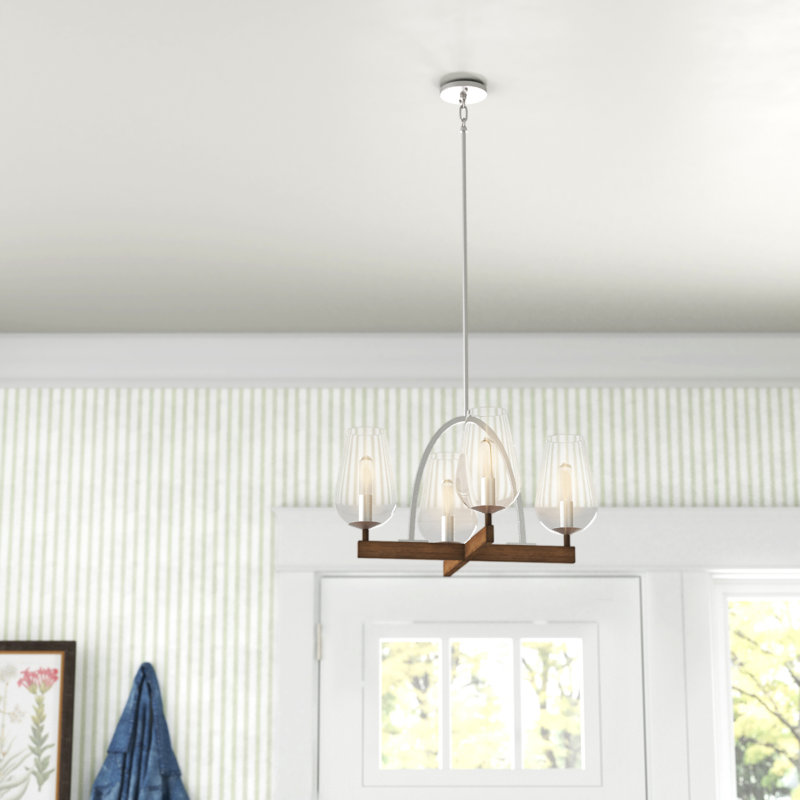 Lustre empire 4 lumières Volfango