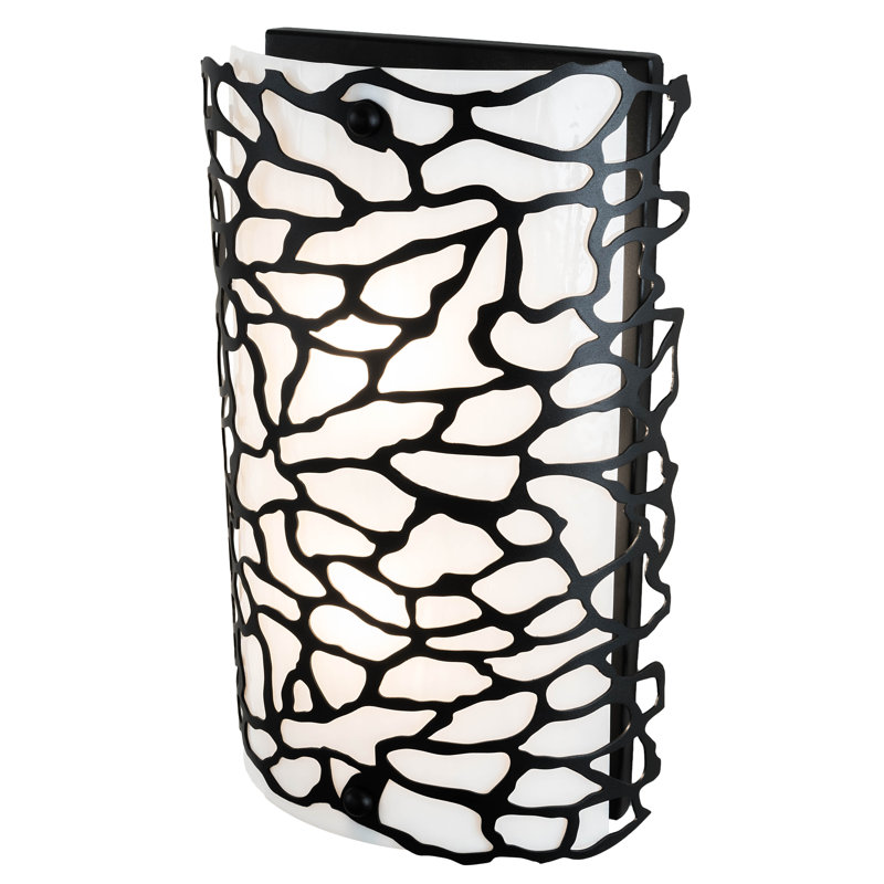 2 - Light Flush Mounted Sconce