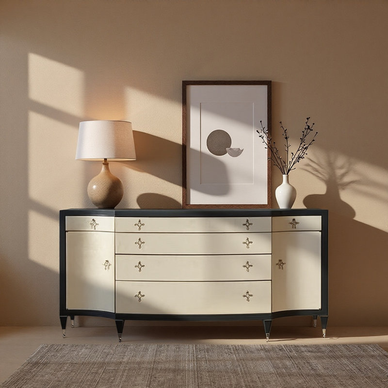 Buffet de salle à manger de luxe American, H 35,43 po x l 62,99 po x P 17,72 po