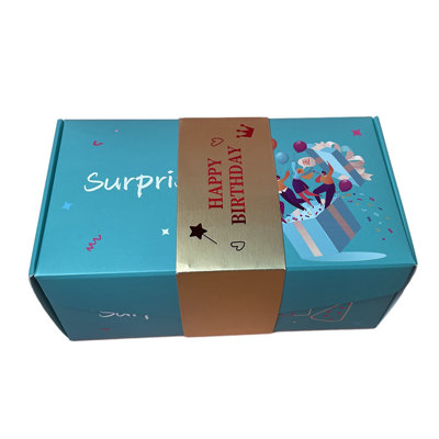 Surprise Up Gift Box Happy Birthday Bounce Box With Red Packet Compartment For Girlfriend