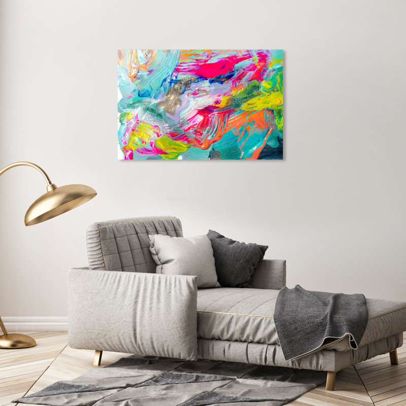 «Show Me Love», reproduction d'art sur toile, H 24 po x l 36 po, Toile tendue, No Frame