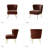 Euclid Velvet Accent Chair With Metal Legs-269662301