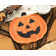 Napperon 14 "en forme de Jack-O-Lantern