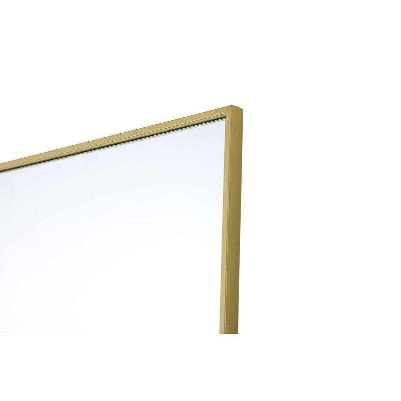 Miroir Amoura, Laiton, 30 po x 27 po