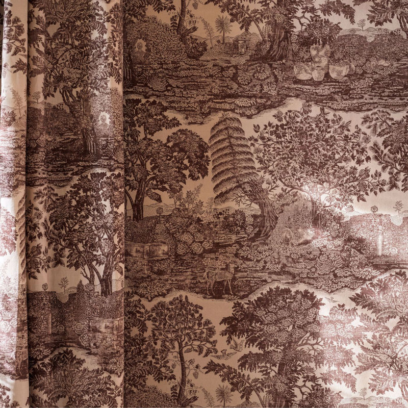 Highgrove Toile, Oak