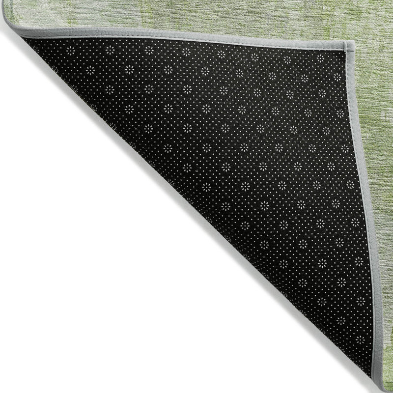 Armalise Aloe Washable Indoor-Outdoor Rug - LOOMLAN, 10' x 14'