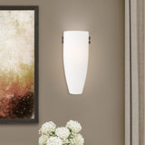 Aquala Steel Flush Mounted Sconce