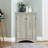 31.5"H Triangle Bathroom Storage Cabinet with Adjustable Shelves-1727416200