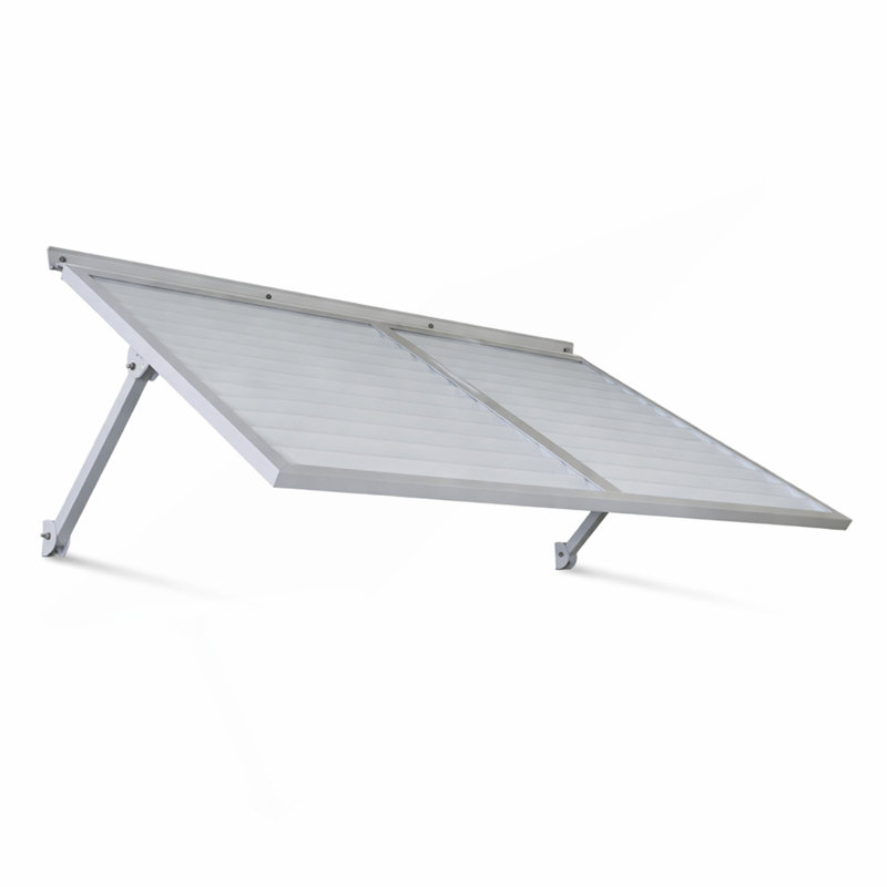 Auvent Ridge - blanc, H 34,25 po x l 1 po x P 66 po