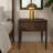 Jacelyn 1 Drawer Nightstand, Walnut-2010085261