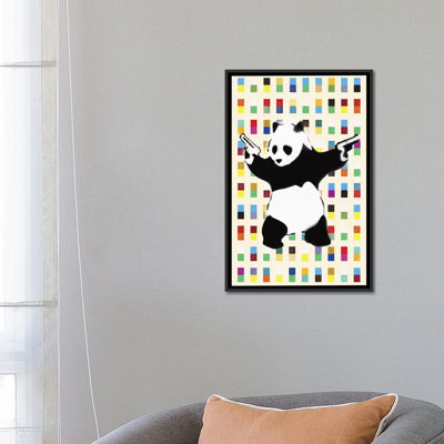 Street Panda, impression sur toile