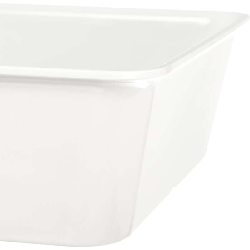 Contenant alimentaire rectangulaire en plastique Balsam ™