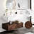 Alivn 39.4'' Single Bathroom Vanity with Stone Top