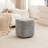 15" Wide Upholstered Swivel Pouf Ottoman-656621027