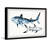 Ciotti 'Sharks Duo' Framed Print-142943555