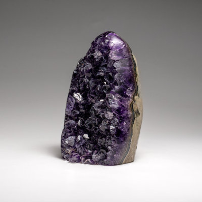 Genuine Amethyst Crystal Cluster From Brazil (448.1 Grams)