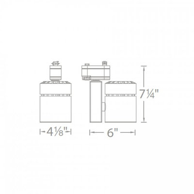 Exterminator II LED Adjustable Track Head