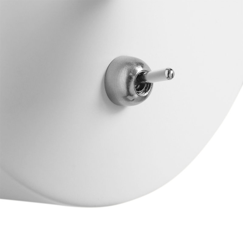 Azalea Spotlight, White/Satin Chrome