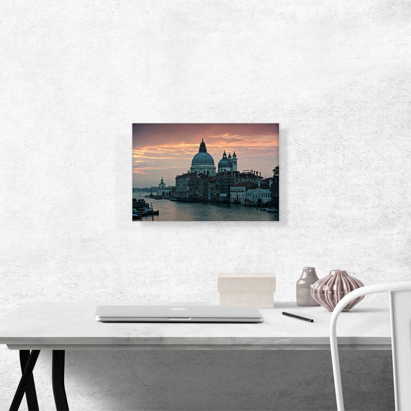 «Venice Italy Skyline», reproduction de photo sur toile tendue, H 12 po x l 18 po x 1,5 po