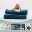Coussin pliant - Lit pliant - Bleu-1448371575